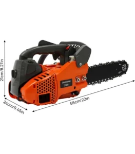 BAOCHADA Motosierra de gasolina 900 W 25 cc - Imagen 2