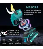 Tijeras de Podar Eléctricas Pantalla LCD