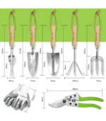 Juego de Herramientas para Jardín 8 Piezas
