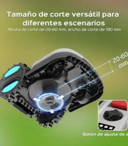 YARDCARE E400 Robot Cortacésped con Control APP - Imagen 3