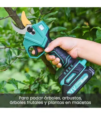 Tijeras de Podar Eléctricas Pantalla LCD