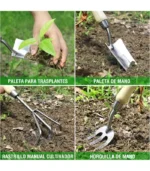 Juego de Herramientas para Jardín 8 Piezas